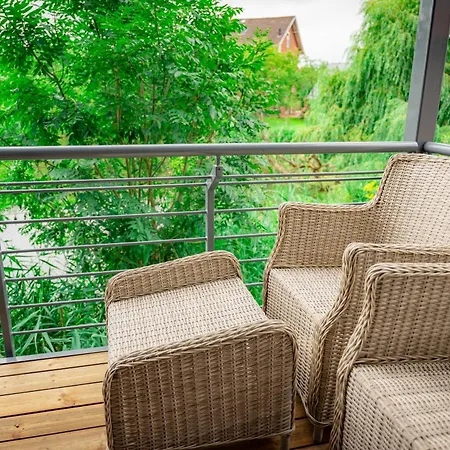 Ferienresidenz Am Elbufer Altes Land 아파트 Grünendeich