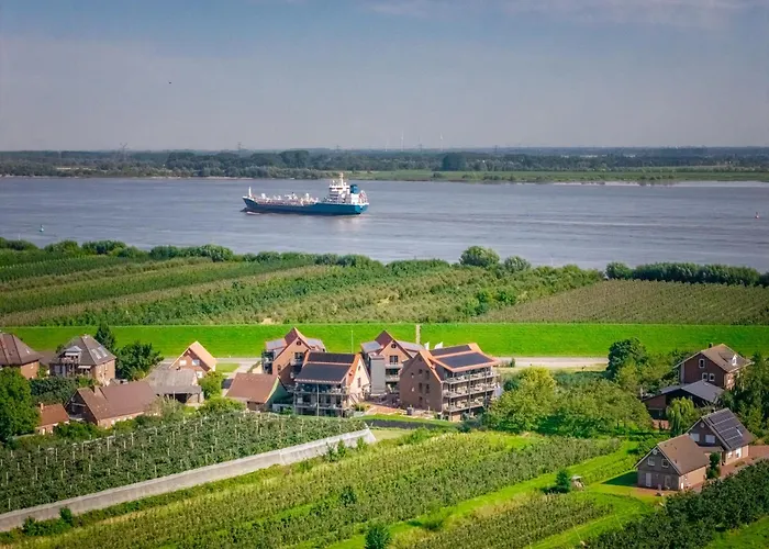 Ferienresidenz Am Elbufer Altes Land Lejlighed Grünendeich